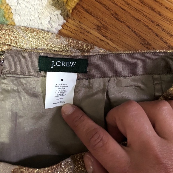 J. Crew mini skirt. Sz. 0. EUC! - Picture 3 of 4